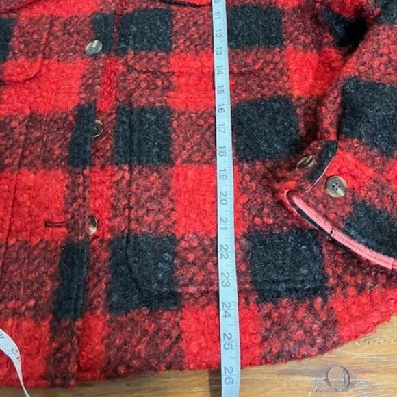 NEW Sundance Woodcutters Buffalo Plaid Sherpa Jacket Size XL - Picture 6 of 15